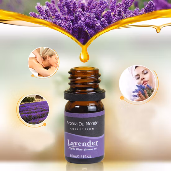 100% Natural Plant Extract Aromatherapy Oils Manufacturer, Bulk Organic English Lavender Essential Oil 100% Pure for Skin Care Therapeutic-Grade, Sample Free